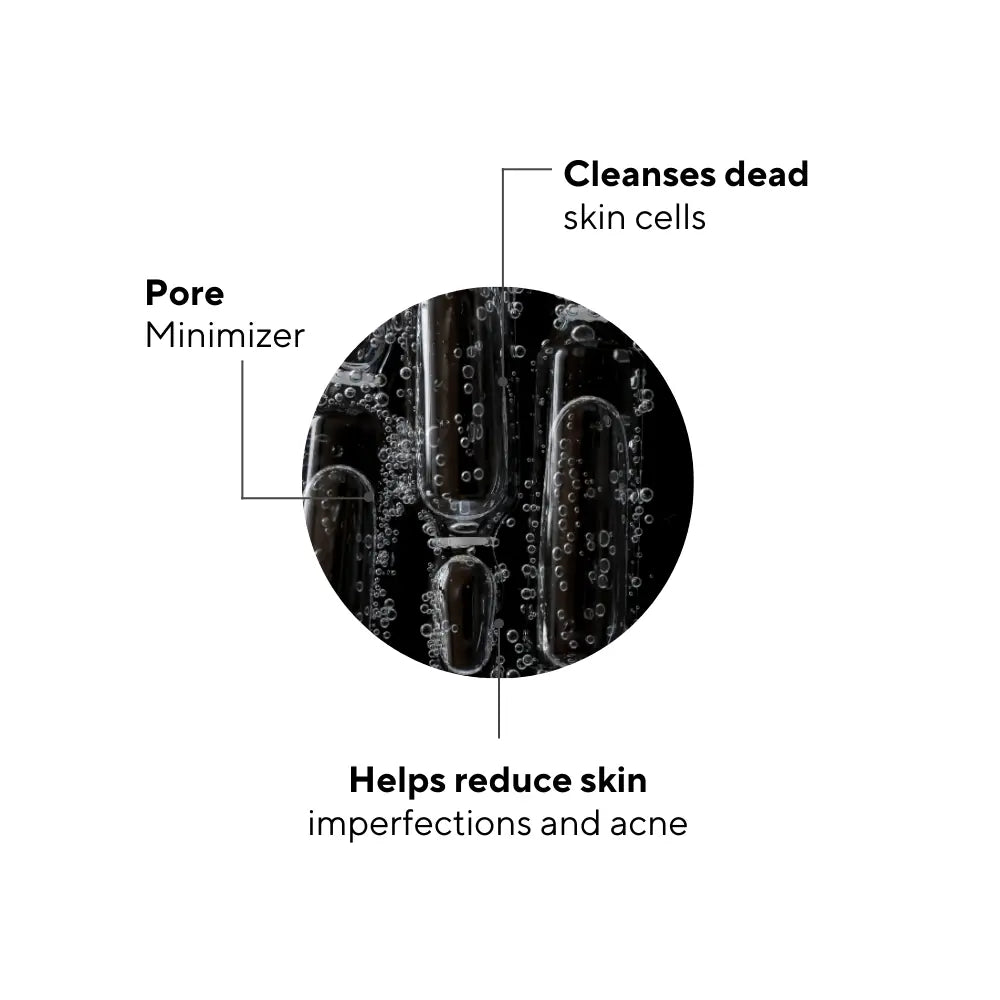 Activated Charcoal Black Serum with Niacinamide