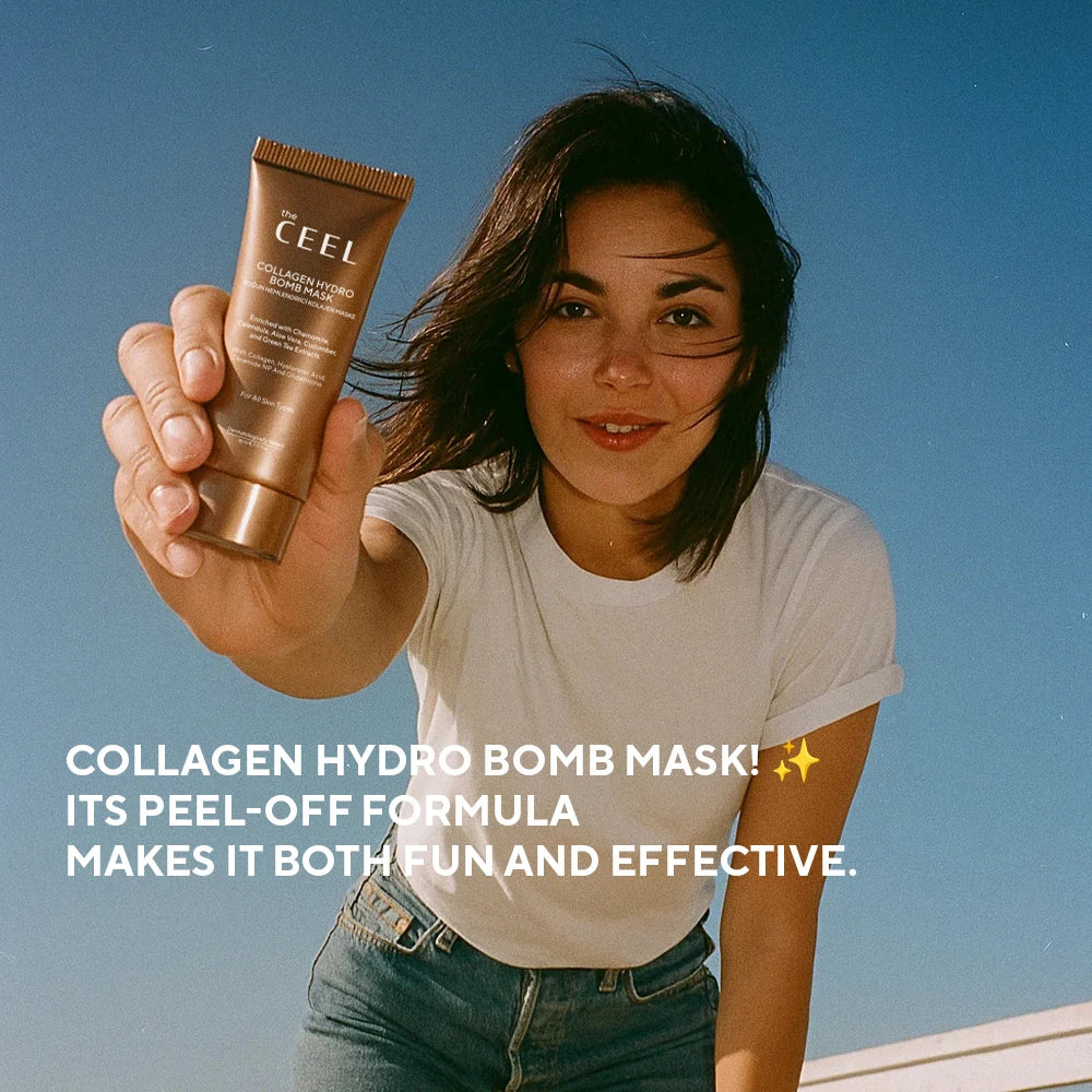 Collagen Hydro Bomb Peel-Off Maske – Tiefenwirksame Hauterneuerung und Straffung 