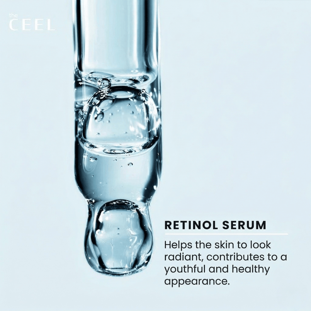 Retinolserum gegen Falten und Hautalterung