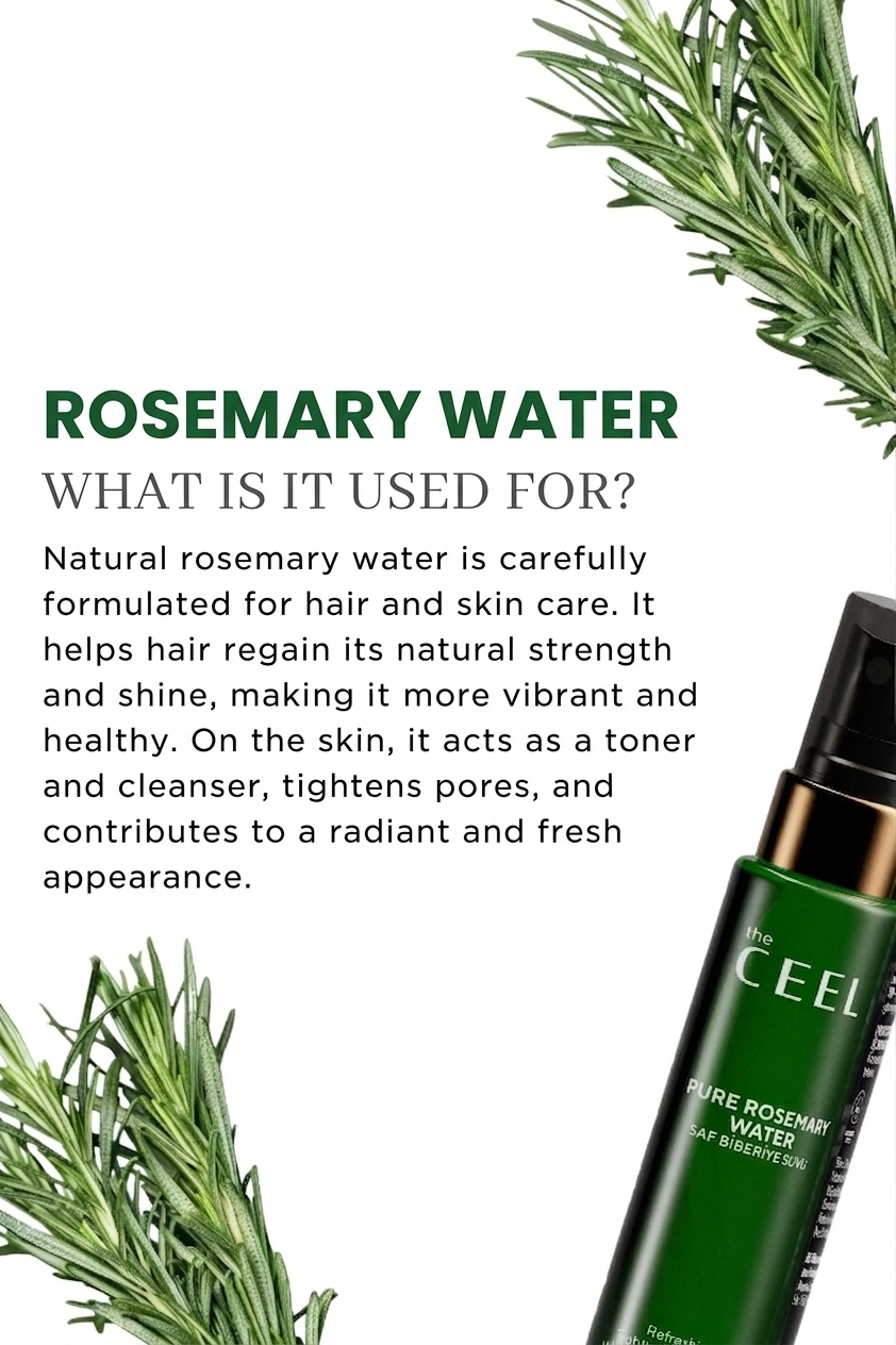 Rosmarinwasser für Gesicht und Haare 