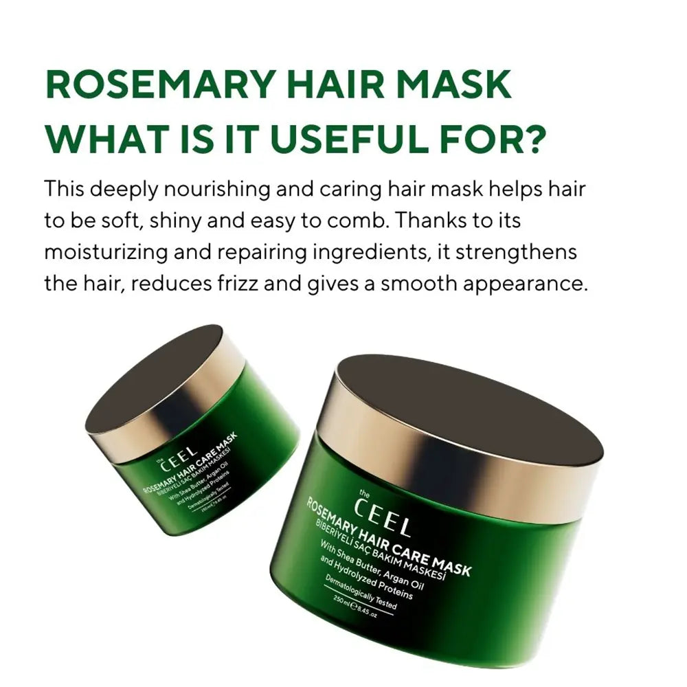 Rosemary Hair Care Mask with Shea Butter