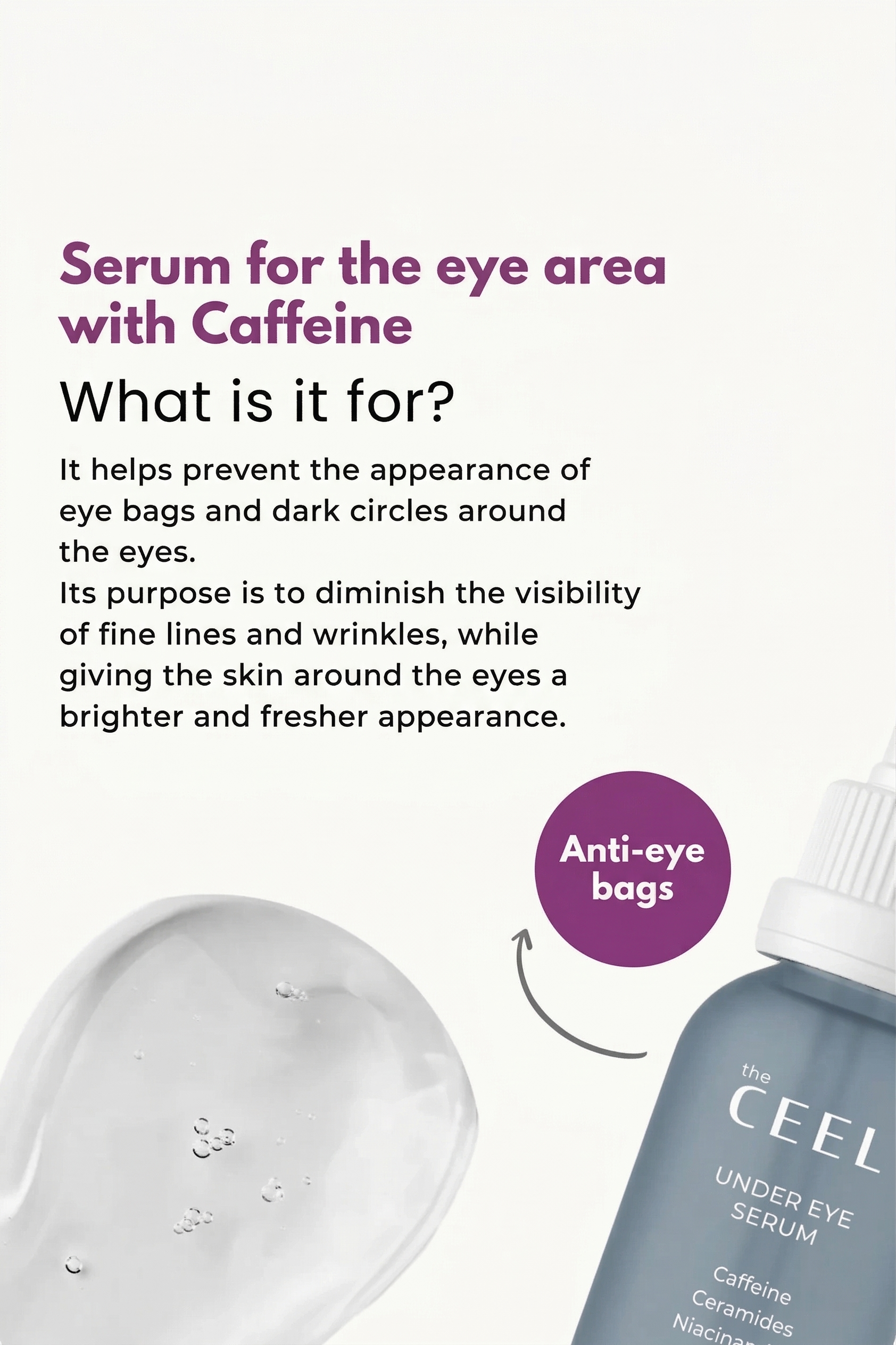 Augenserum – gegen Augenringe und Falten